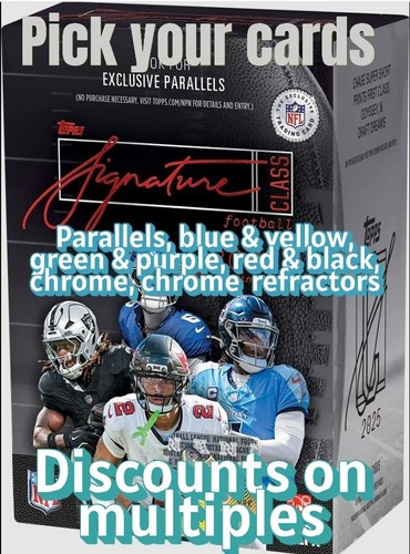 2025 topps signature parallel - 2025,
